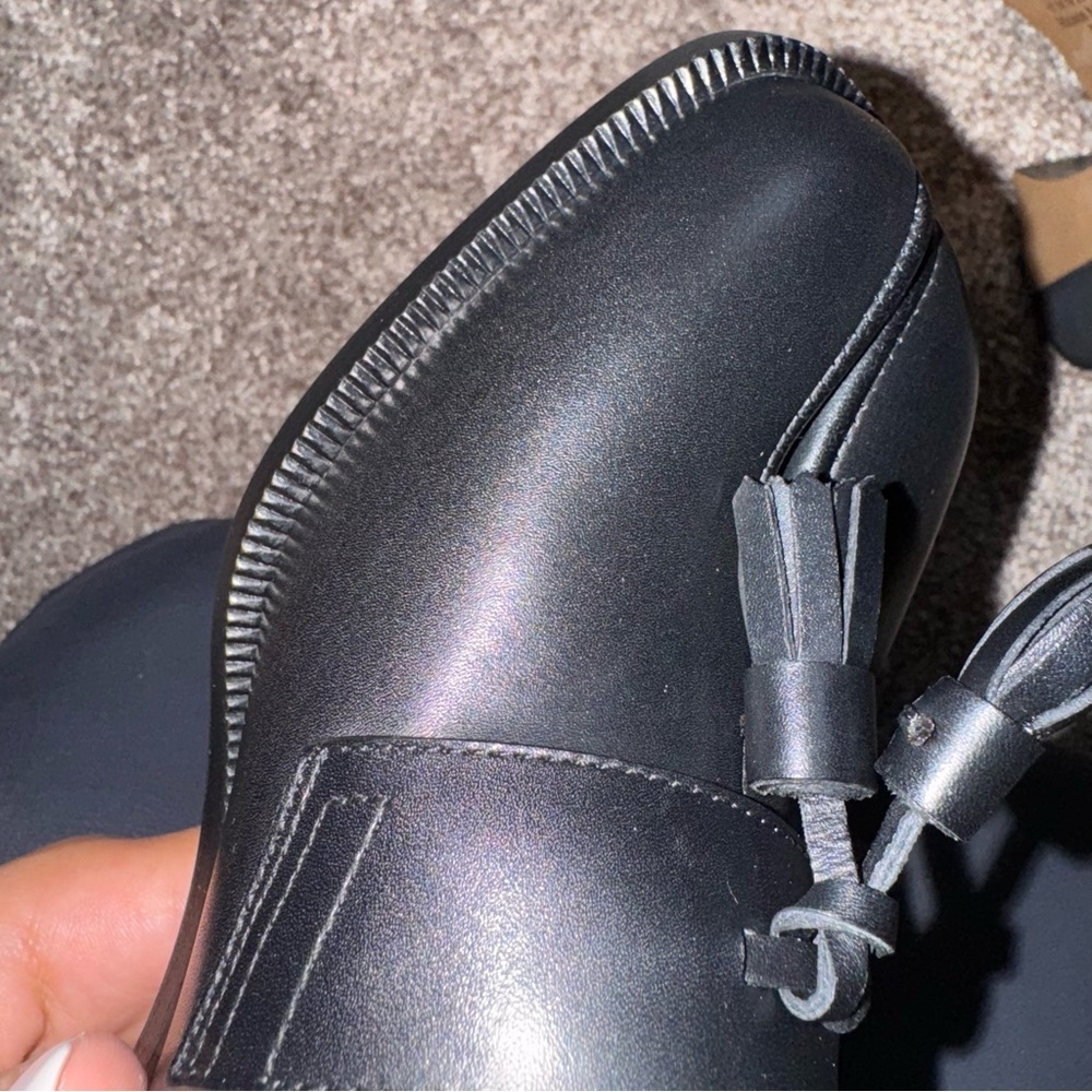 New Size 36 Maison Margiela Tabi Black Loafers - Picture 11 of 12